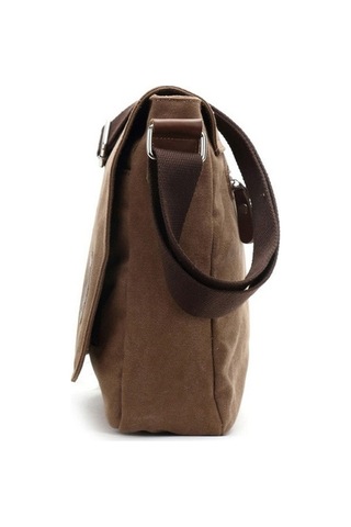 Wondernest Augur 8501 Erkek Günlük Kanvas Omuz Messenger Kolay Kullanıcı Çanta Altın