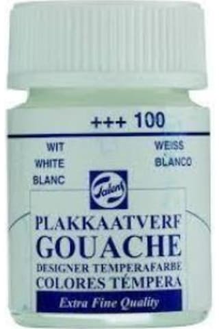 Talens Guaj Boya 16 Ml - White 100 White
