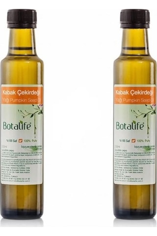 Botalife Kabak Çekirdeği Yağı 2 x 250 ML Botalife Kabak Çekirdeği Yağı 2 x 250 ML