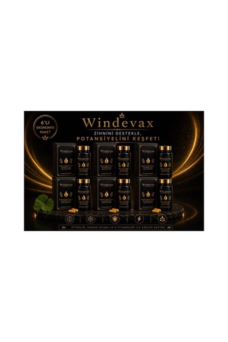 Windevax Ekonomik Paket 6 x 60 Kapsül