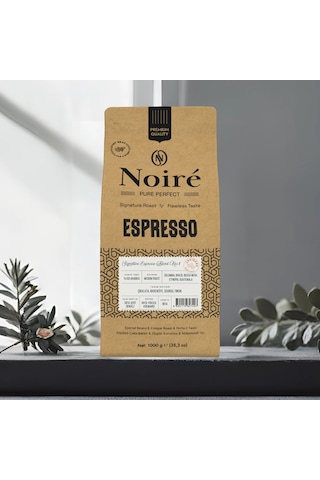 Noire Signature Espresso Blend 1 1000g %100 Arabica Blend Çekirdek