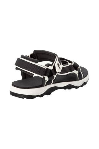 Jack Wolfskın Jack Wolfskin Unisex Çocuk Sandalet Seven Seas 3 Siyah 6000 Siyah