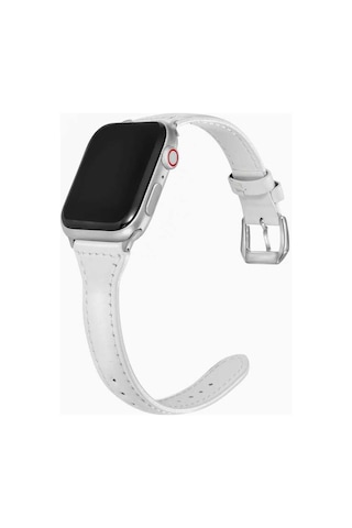 Watch 44mm Uyumlu Krd-28 Deri Mkst Kordon-siyah