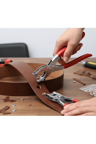 Kemer Delme Perçin Atma Pensesi 2 Li Seti