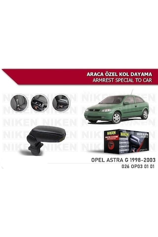 Opel Astra G Araca Özel Kol Dayama Kolçak 1998-2003 Arası Niken