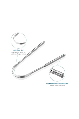 Mufunye Paslanmaz Çelik Dil Kazıyıcı Seti: Taze Nefes Ve Ağız Hijyeni İçin İdeal Çözüm