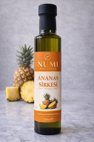 Ananas Sirkesi Doğal Fermantasyon Katkısız 250 Ml