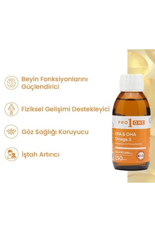 Pro 1 One Kids Balık Yağı 150 ML