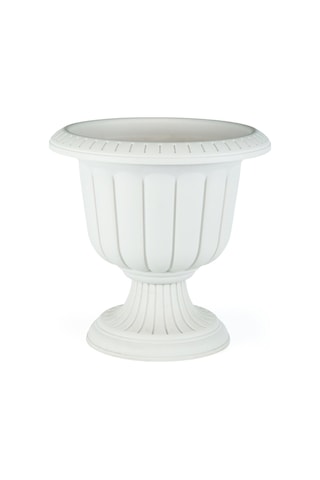 Nergis Saksı Dekoratif Kırık Beyaz Renk 9,8 Lt Kırık Beyaz