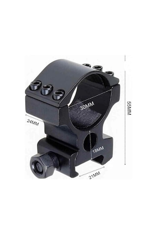 30mm/21mm Için Lazer Fener Bağlama Aparatı Çok Renkli