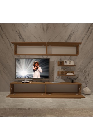 Decoraktiv Eko 5b Slm Std Tv Ünitesi Tv Sehpası Ceviz
