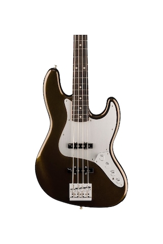 Fender American Ultra Iı Jazz Bass Abanoz Klavye Texas Tea Bas Gitar