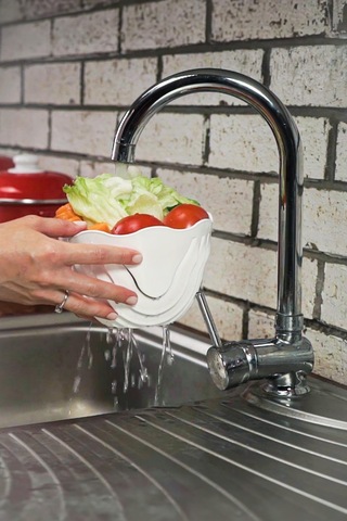 9001500659881 - Pratik Salata Ve Meyve Dilimleğici & Pratik Süzgeç Diğer