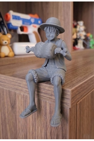 Luffy Et Ziyafeti Dekoratif Raf Ve Masa Kenarı Anime Figürü
