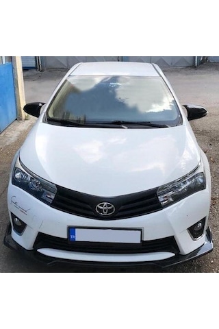 Toyota Corolla Uyumlu Yarasa Ayna Kapağı 2013 - 2018 Piano Black