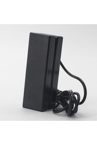 Novahub Tam 3 Parçalı Usb Manyetik Şerit Kart Okuyucu, Tak Ve Çalıştır, Yeşil Işık Ve Buzzer, Çift Yönlü Okuma Pos Makinesi