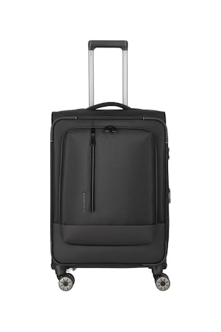 Travelite Travelit Crosslite 5.0 4w Trolley M Körüklü Orta Boy Valiz Siyah