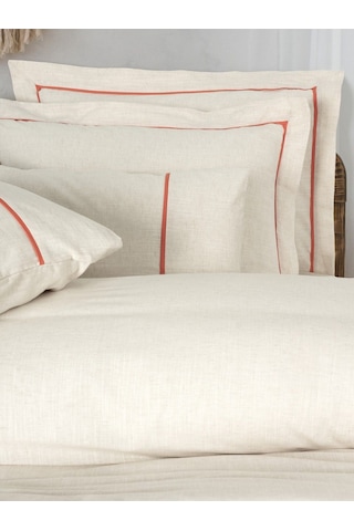 Cotton Box 1571/1-cb Inborn Ck Nevresım Takımı Banded Turuncu Turuncu