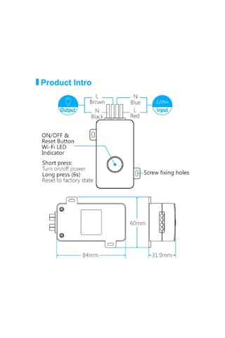 Broadlink Akıllı Scb1e Anahtar Uzaktan Kontrol