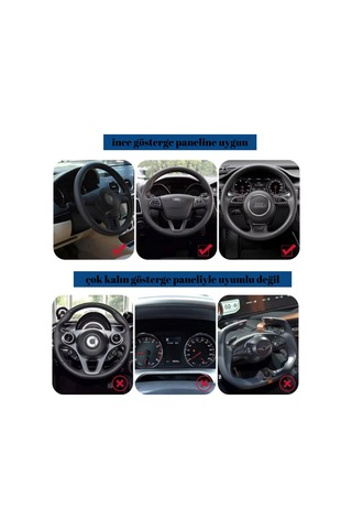 Autokit Telefon Tutacağı Araç Göğsü Gösterge Panaline Ve Masaüstüne Geçmeli Telefon Tutucu Pratik Dayanıklı Fa1-835 1 Adet