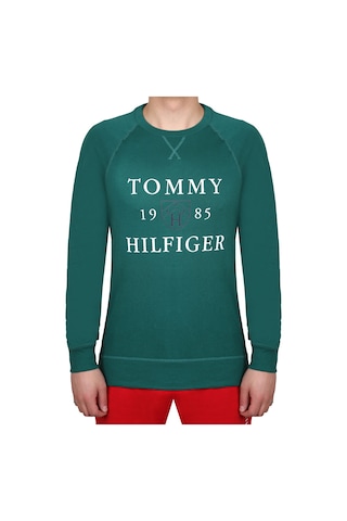 Tommy Hilfiger Tommy Hılfıger Erkek Sweatshırt 09t4201-301 09t4201-301 Yeşil Yeşil