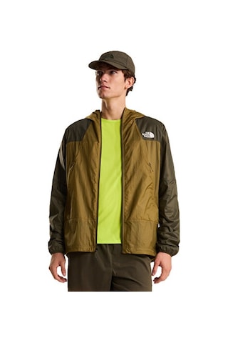 The North Face M Ridgelite Futurefleece Wind Jacket Erkek Outdoor Rüzgarlık Nf0a8es6jv41 Sarı