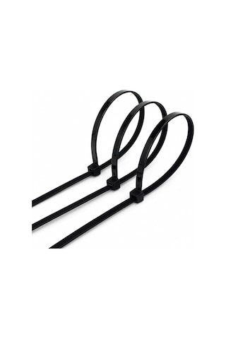 Kablo Bağı Plastik Cırt Kelepçe 4,8x400 Mm 100 Adet Kablo Düzenleyici Bağlama Toplama Aparatı