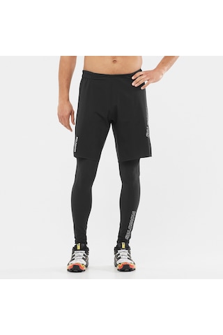 Salomon Bonattı Traıl Erkek Koşu Şortu Black Lc1826200 Siyah