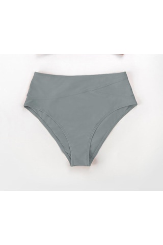 Angelsin Yüksek Bel Bikini Altı Gri