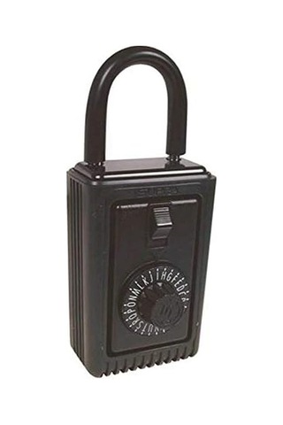 Accesspoint 00524 Keysafe 3 Tuşlu Taşınabilir, Çevirmeli Kadran, Siyah