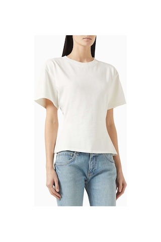 Banana Cici Eero Cinched T-shirt - Beyaz - Pamuklu Premium Kumaş İle Şık Tasarım