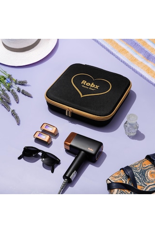 Robx A2024 Yeni Seri 3 Milyon Atım 3 Başlık Vücut-Yüz-Özel Bölge Bay&Bayan Epilasyon Ultra Seri Atım