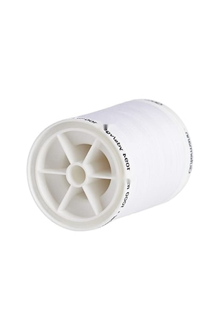 Yüksek Kaliteli Polyester Dikiş İpliği, 1000 M, Beyaz