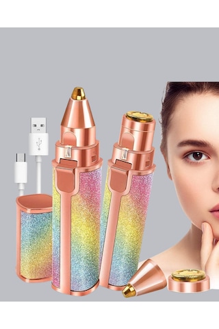 Gld-spt- Usb Şarjlı Kaş Ve Yüz Tüy Alma Cihazı Taşınabilir Ve Acısız Kullanım