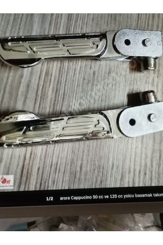 Küba Brillant 125 Yolcu Basamak Seti