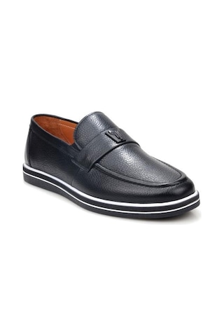 Ayakkabımood Nb 5182 Erkek Günlük Hakiki Deri Loafer Ayakkabı Siyah