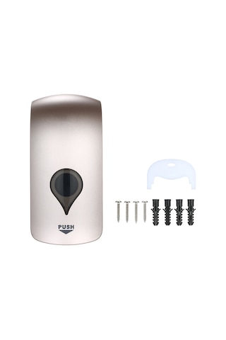 Chuangdıan-1000ml Duvara Monte Sabunluk Duş Jeli İş Halka Açık,şampanya Altın Diğer