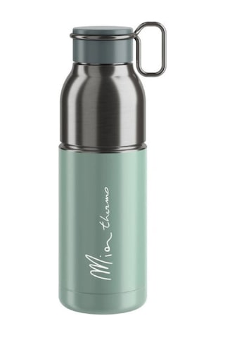 Elite Mıa Thermo Inox 550ml Matara Yeşil Gümüş 0200202 Siyah