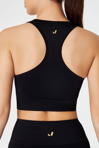 Jerf Vella Racerback Konfor Sport Bra Siyah