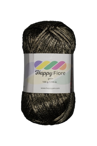 Happy Fiore Parlak Örgü İpi 100gr / 230mt Yünlü El Örgü İpliği - Bakır