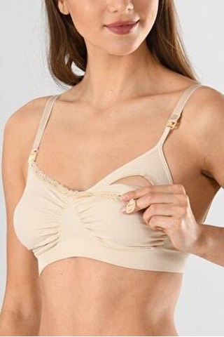 Camasironline Mıss Fıt 11036 Dikişsiz V Yaka Emzirme Sütyeni