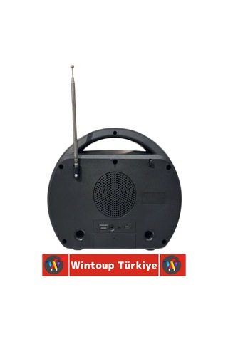 Premium Retro Dekoratif Speaker Ahşap Görünüm Led Işık Nostaljik Şömine Tasarımlı Bluetooth Hoparlör