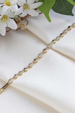 Mrs Flower Pirinç Taşlı Topçuk Bileklik Çok Renkli