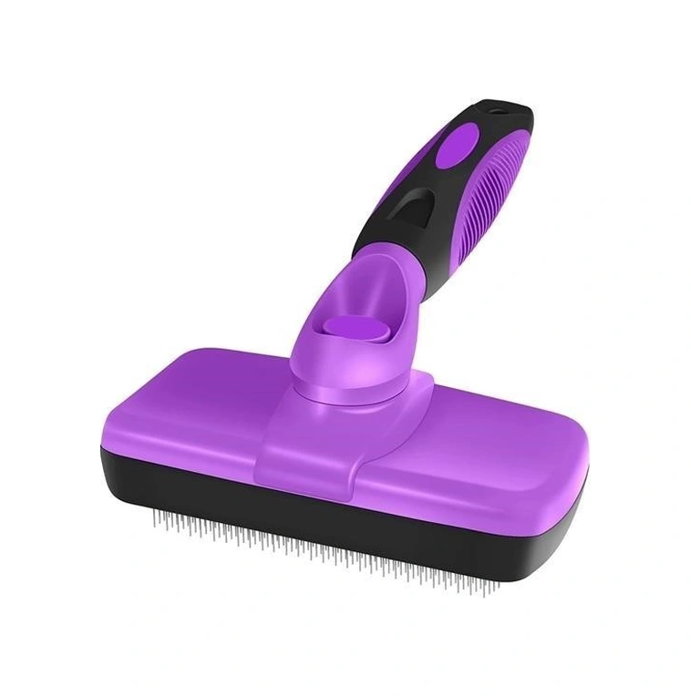 Buffer Otomatik Temizlenebilen Tuşlu Pratik Kedi Köpek Tüy Toplama Fırçası Çok Renkli