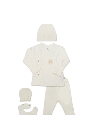 Bistyle Modal Flying Balloons 5'li Hastane Çıkışı Bs12109 Ekru Ekru