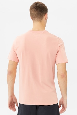 Nike Jordan Air Wordmark Graphic Tshirt Jordan Grafik Baskılı Tişört Turuncu