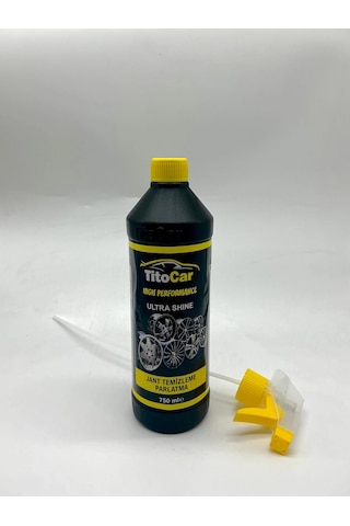 Titocar Jant Temizliği Ve Parlatma Sıvı 750 Ml Titocar Jant Temizliği Ve Parlatma Sıvı 750 Ml