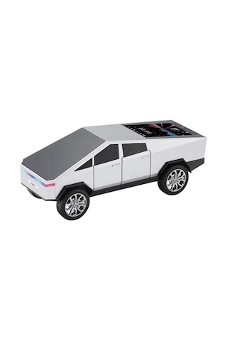 Bfs D68 Cyber Model Araba Tasarımlı Bluetooth Hoparlör 15w Güçlü Ses Rgb Led /tws/usb Beyaz