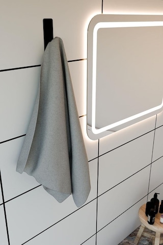 Siyah 4'lü Yapışkanlı Askılık Kapı Arkası Bornoz Askısı Banyo Mutfak Havlu Askısı Mt75sd Çok Renkli
