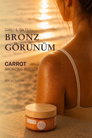 Beach Day Havuç Yağı Özlü Bronzlaştırıcı 100 ML